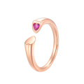 Rose Gold Fine Jewelry 925 Silver Custom Ring